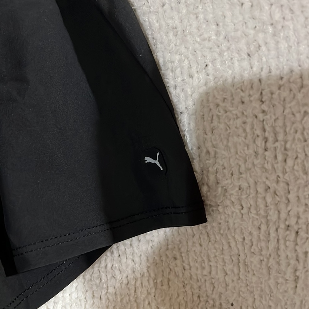 Puma black skort L new with silicon short grippers - Picture 2 of 6